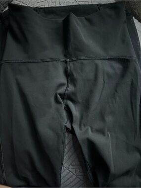High-Waist Black Active Leggings
